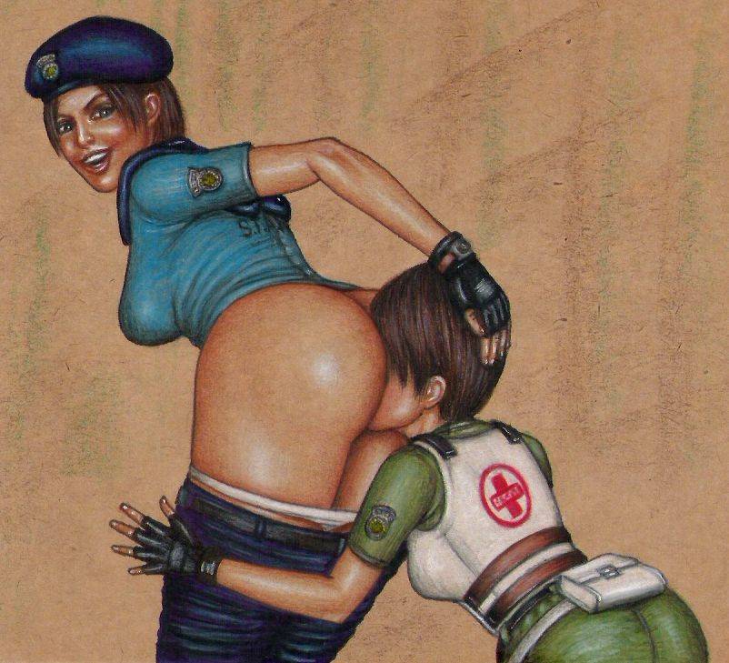 Jill valentine hentai pandoras box