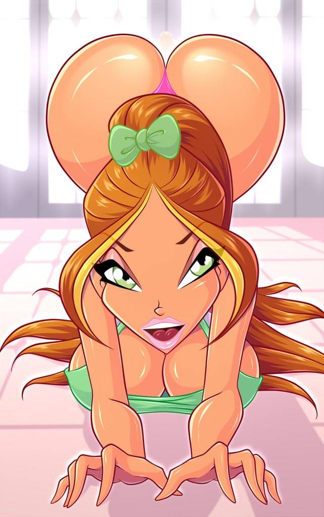 flora+flora (winx club) Big Ass Hentai