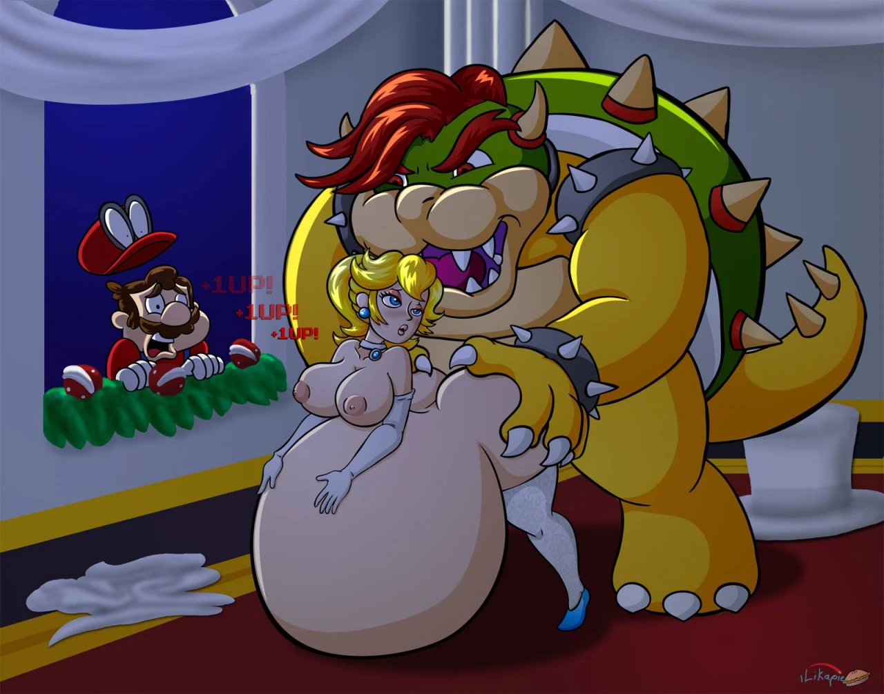 princess peach wedding dress ass hentai Wedding Dress [Compilation] watch online