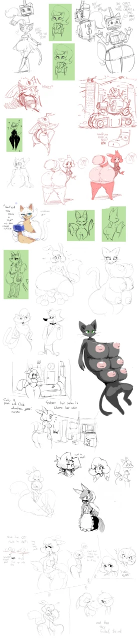 curly-qfurretgardevoirgumball-wattersonkitty-katswelllucariospy-foxunikitty