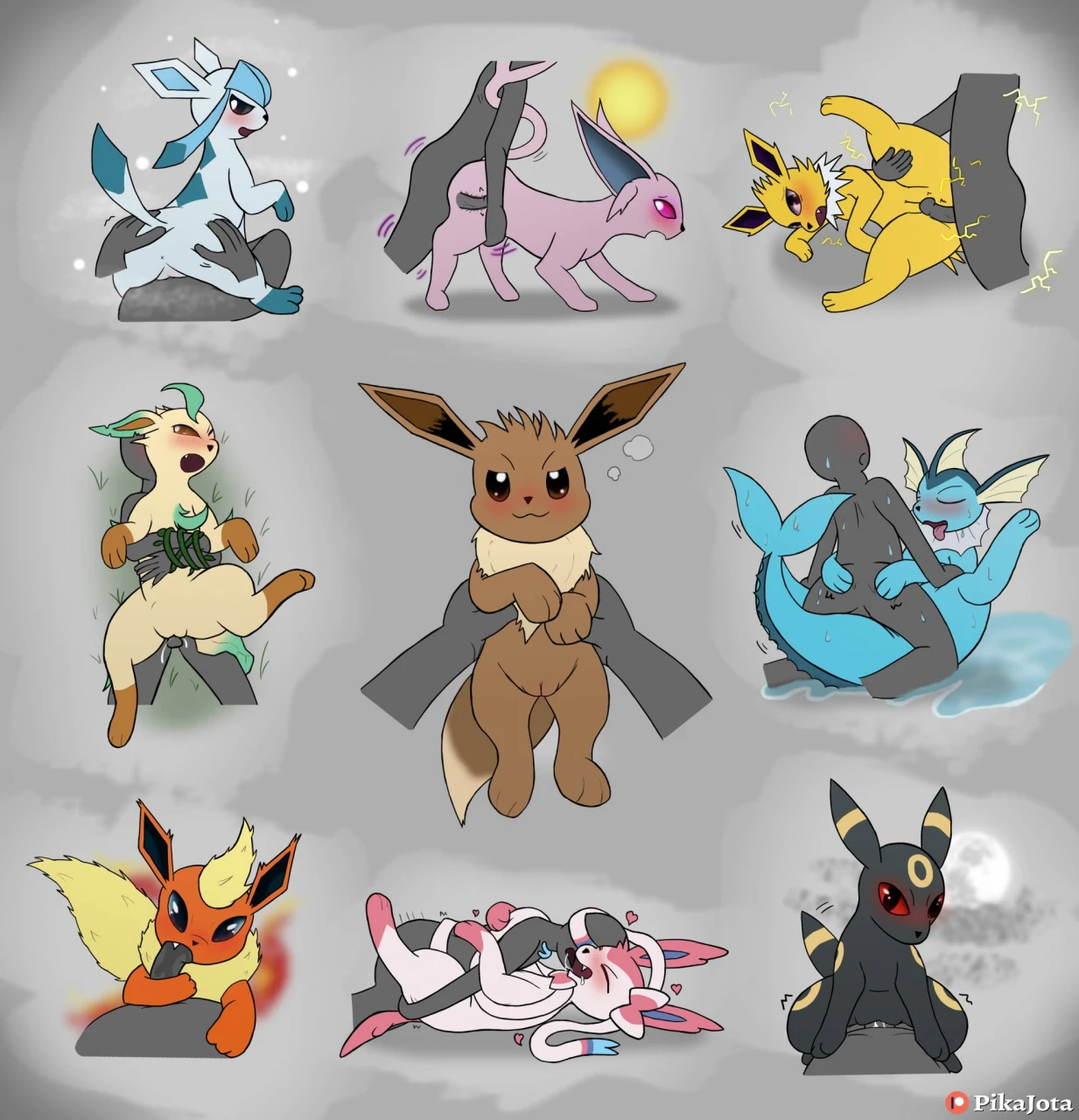 eeveeespeonflareonglaceonjolteonleafeonsylveonumbreonvaporeon