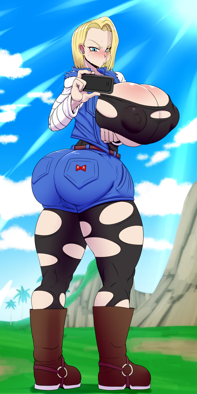 Android 18 booty