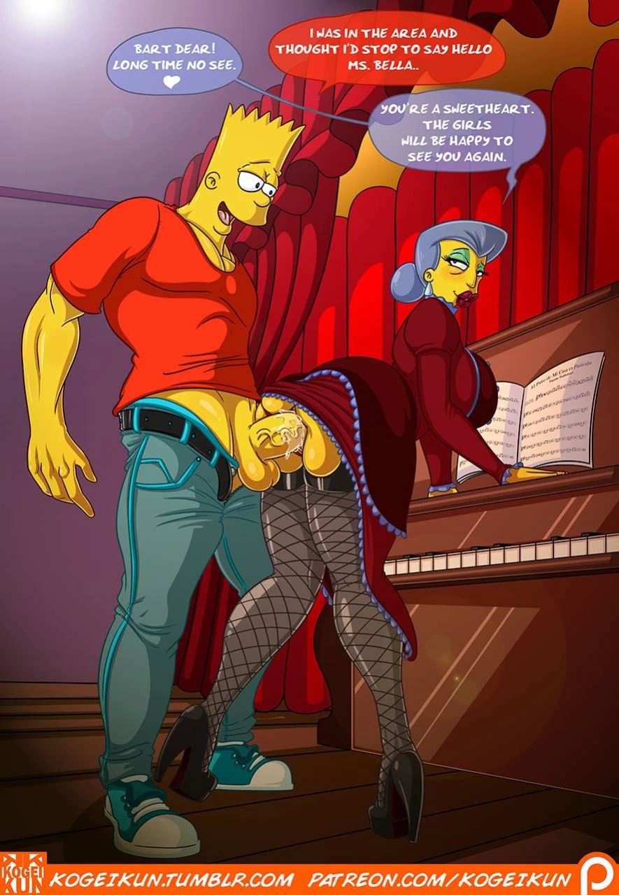 bart-simpsonbelle-simpsonsmadame-belle