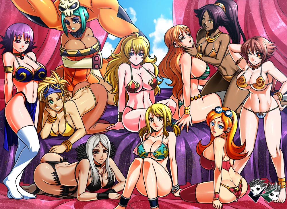 aversacerebellalucy-heartfiliamona-wariowarenamiprofessor-ivyrikkushihouin-yoruichiyang-xiao-longyui-rakkuza