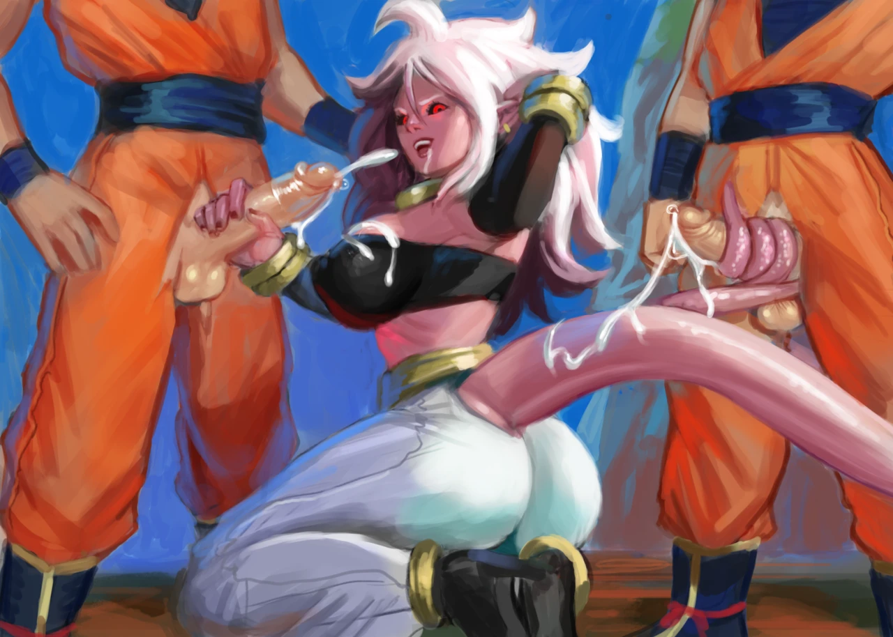 android-21majinmajin-android-21son-gohanson-goku