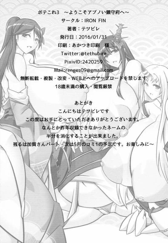 (CT27) [IRON FIN (Tetsubirei)] Bote Colle 3 ~Youkoso Abunoi Chinjufu _33