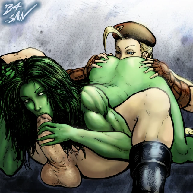 34-sancammy white+she-hulke12e878e8c8aa482ae163363c52ec340