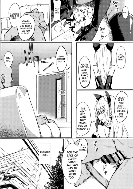 [Wisteria (Fuji-han)] Mesugaki Bitch na Illya-chan to Asobo (FateGrand Order) [English] [DKKMD Trans_09
