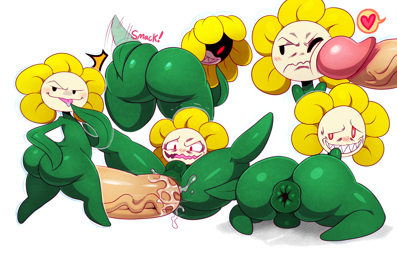 Flowey undertale porno