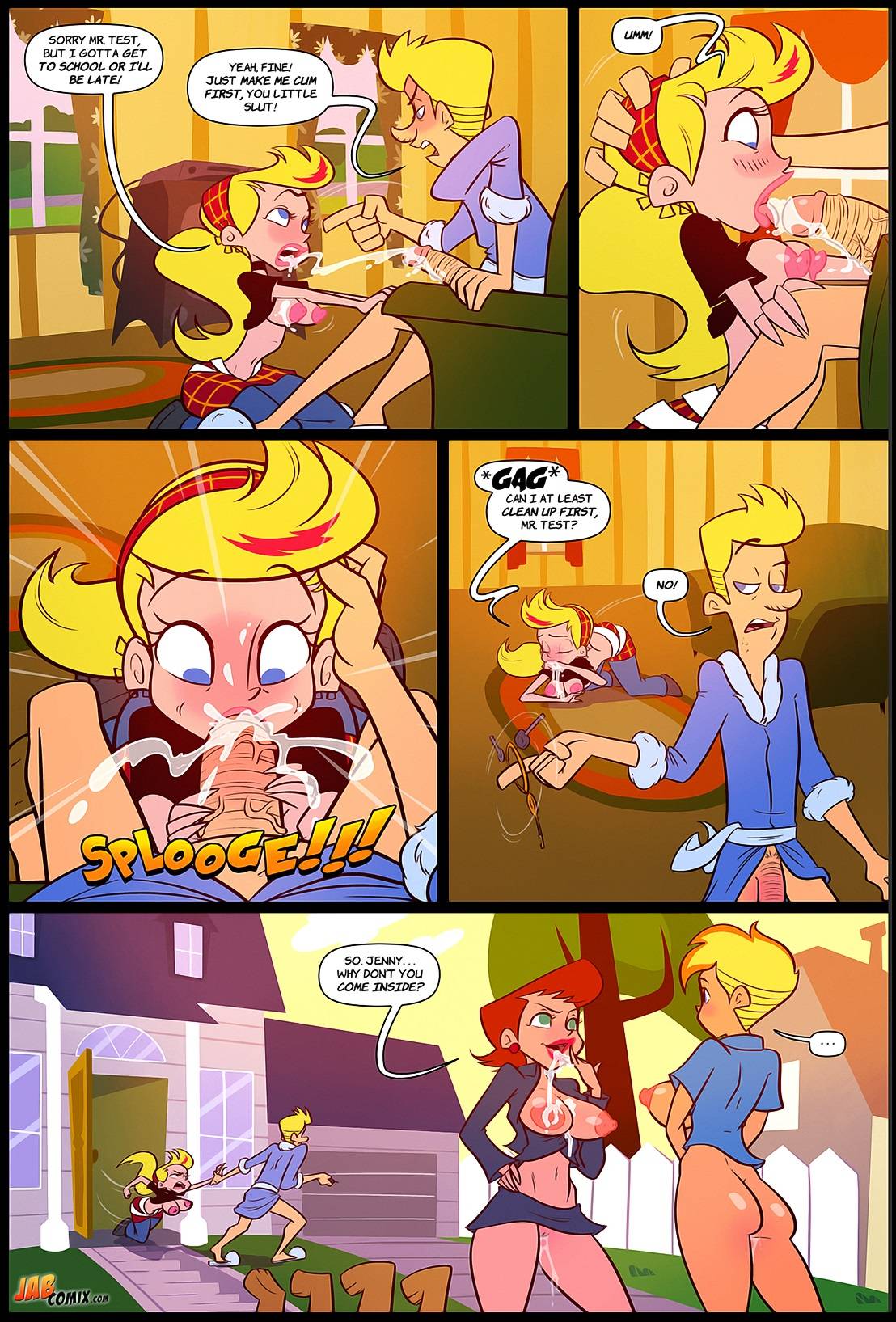 Johnny Test Mother Porn - Johnny Test Sissy Big Boobs | Anal Dream House