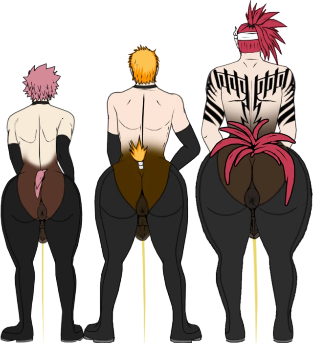 ichigo kurosaki+natsu dragneel+renji abarai