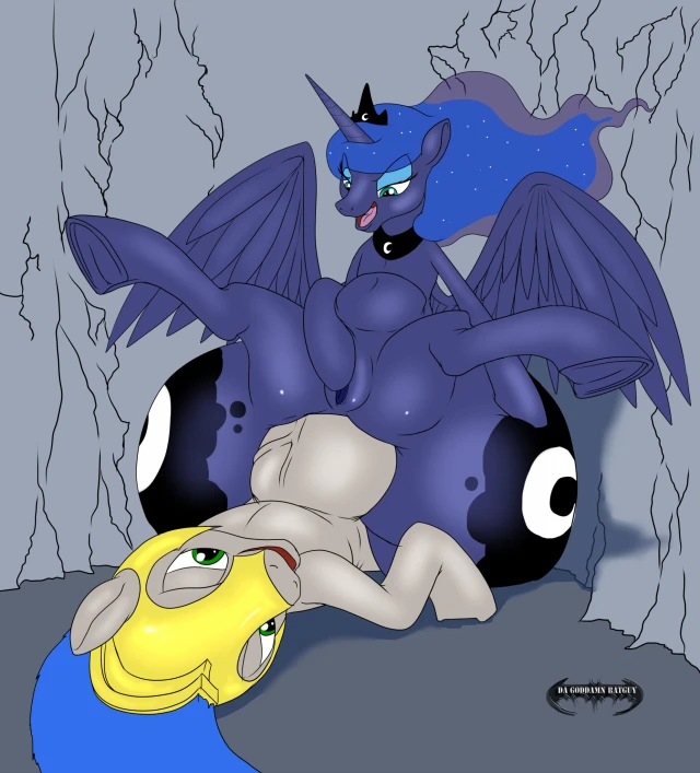 princess luna (mlp)+royal guard (mlp)