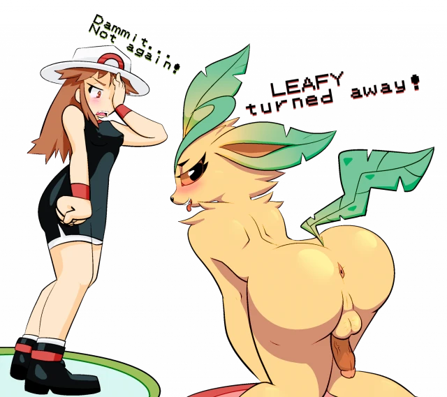 leaf (pokemon)+leafeon