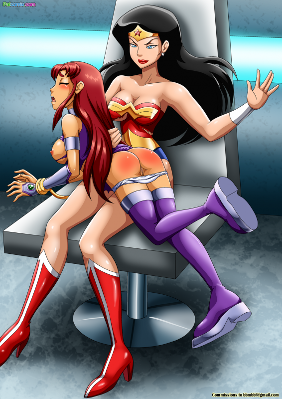 starfire+wonder woman