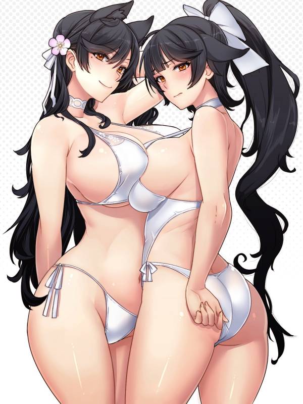 atago (azur lane)+takao (azur lane)