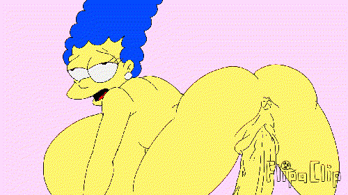 bart simpson+marge simpson