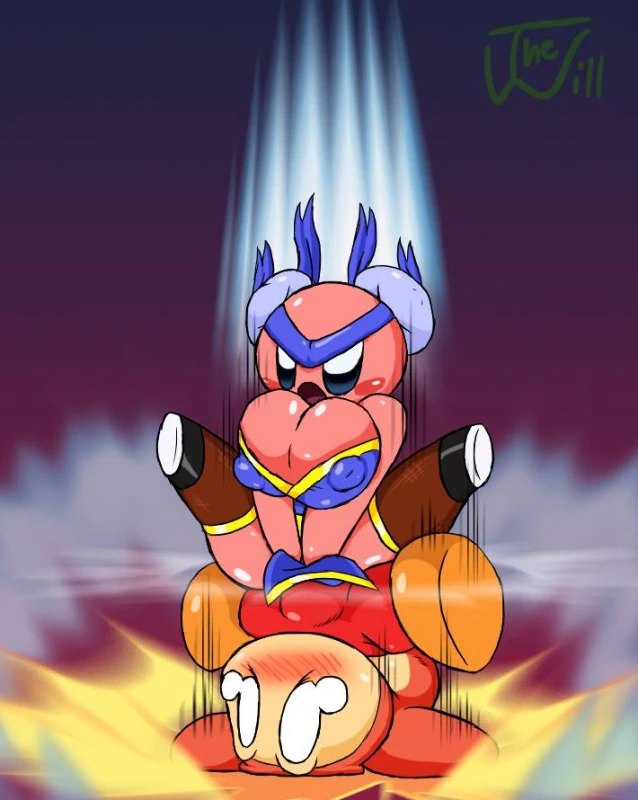 fighter kirby+kirby+waddle dee