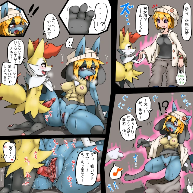 braixen+lucario