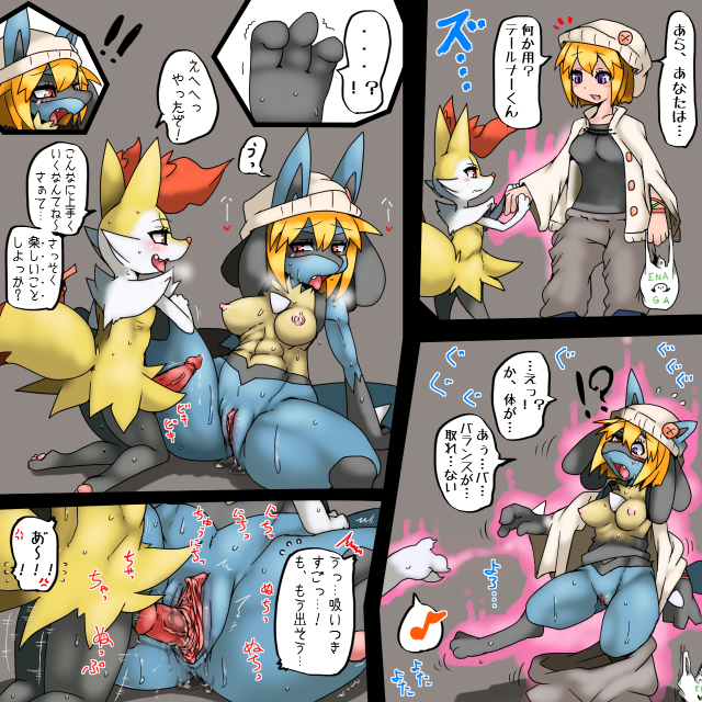 braixen+lucario