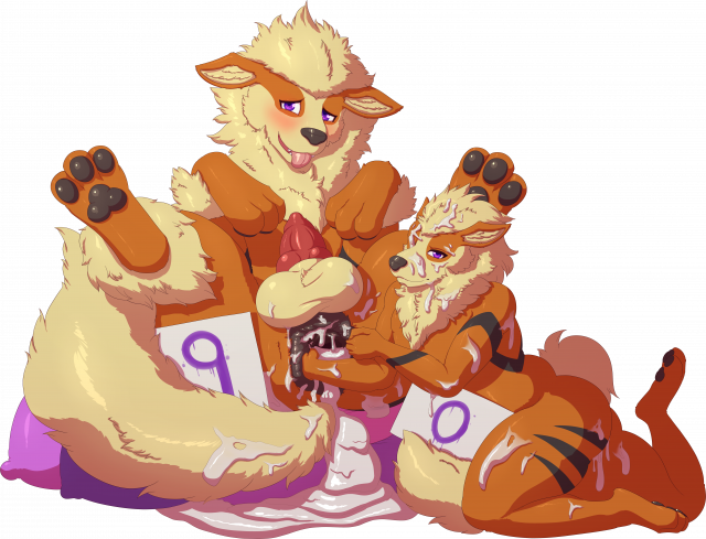 arcanine+arcy the arcanine