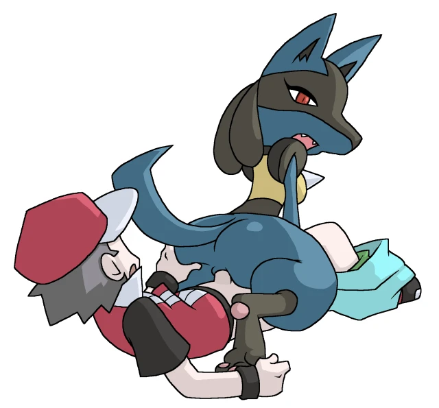 lucario+red (pokemon)