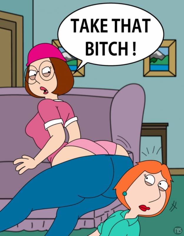 lois griffin+meg griffin