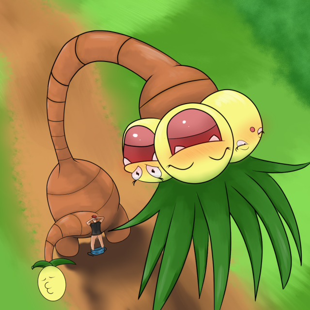 alolan exeggutor+exeggutor