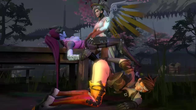 mercy+tracer+widowmaker