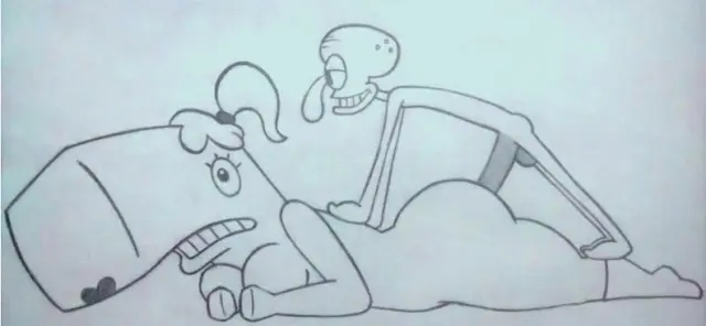 pearl krabs+squidward tentacles