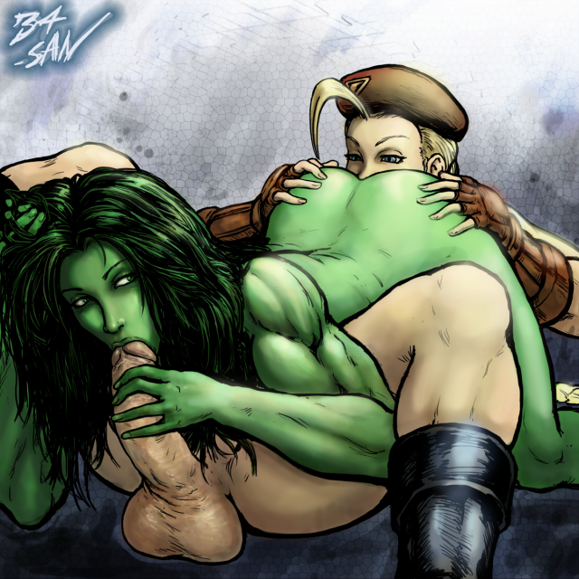 cammy white+shc-hulk