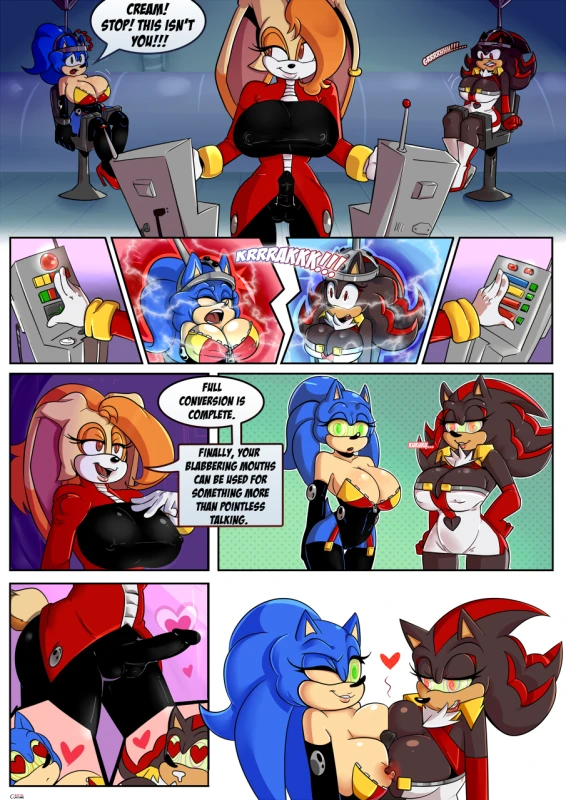 cream the rabbit+shadow the hedgehog+sonic the hedgehog