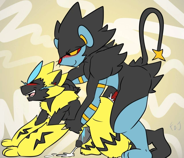 luxray+zeraora