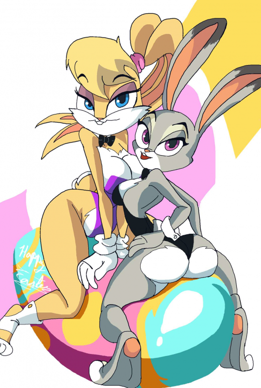 judy hopps+lola bunny