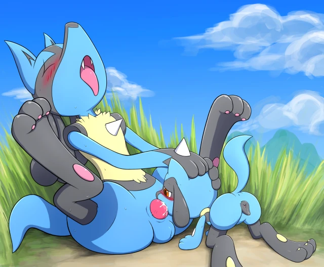 lucario+riolu