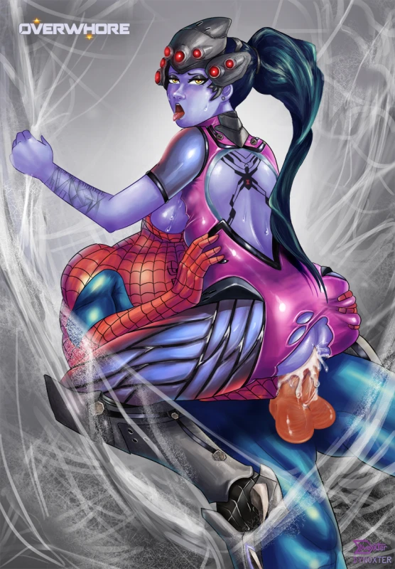 peter parker+spideg-man+widowmak-