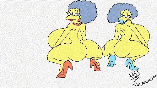 patty bouvier+selma bouvier