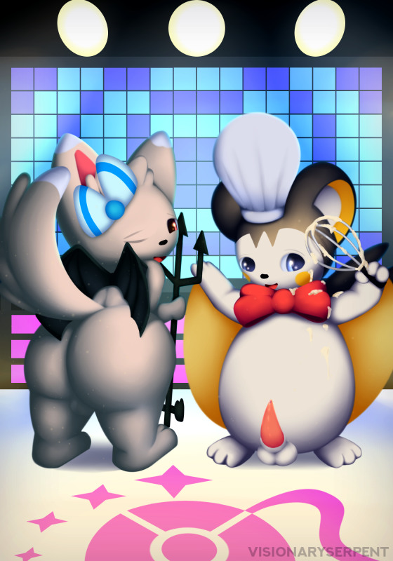 emolga+minccino