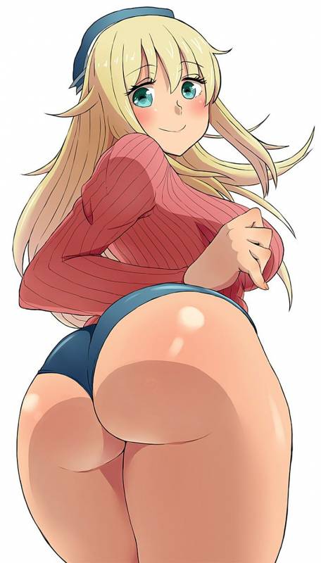 atago (kantai collection)+hot pants