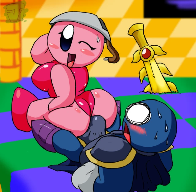 kirby+meta knight