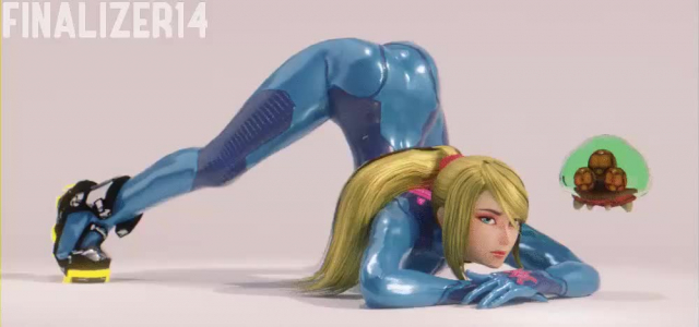 metroid (creature),samus aran,zero suit samus