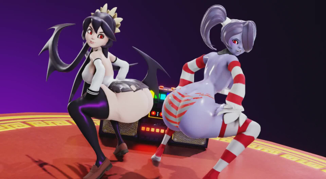 filia (skullgirls),samson (skullgirls),squigly