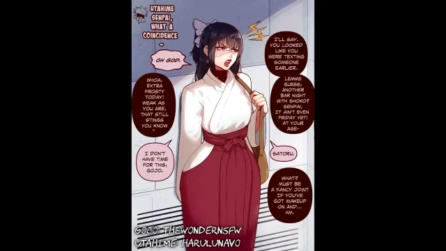 satoru gojo,utahime iori