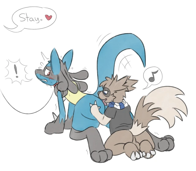 lucario+zigzagoon