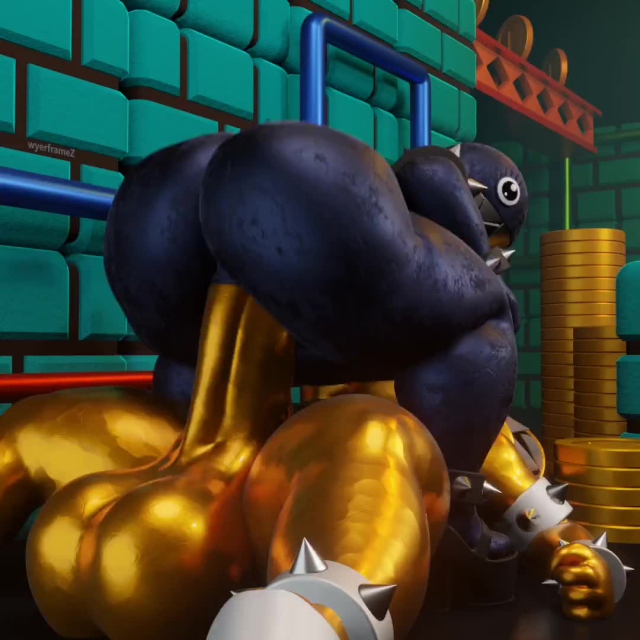 chain chomp,gold chain chomp