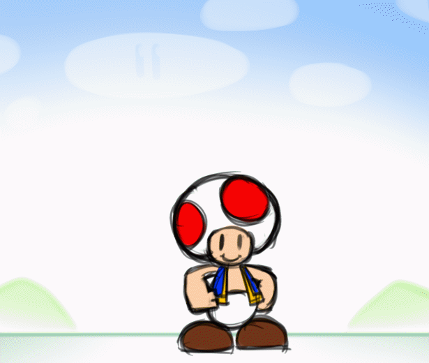 toad (mario),toadette