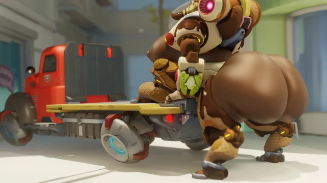 ice cream orisa (overwatch),omnic,orisa