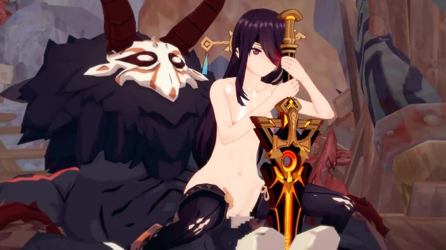 beidou (genshin impact),hilichurls (species),mitachurl