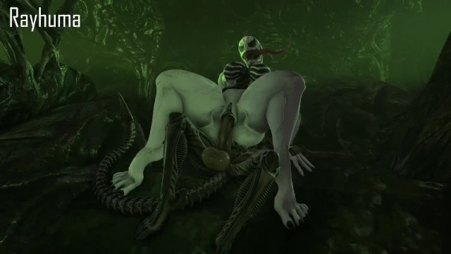 anti-she-venom,anti-venom,male xenomorph,she-venom,venom,xenomorph