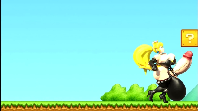 bowsette,red bowsette