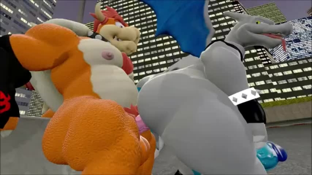 bowser,charizard,oc,original character,silverzard (legendary silver)